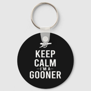 Keep Calm I'm A Gooner T-shirt  Sleutelhanger
