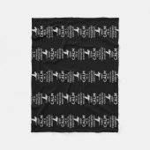 Keep calm I'm a Physical Therapist Assistant Fleece Deken (Voorkant)