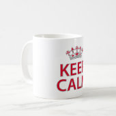 Keep Calm Koffiemok (Voorkant links)