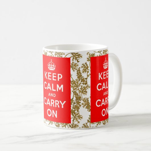 Keep Calm Koffiemok (Voorkant rechts)