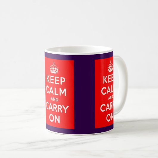 Keep Calm Koffiemok (Voorkant rechts)