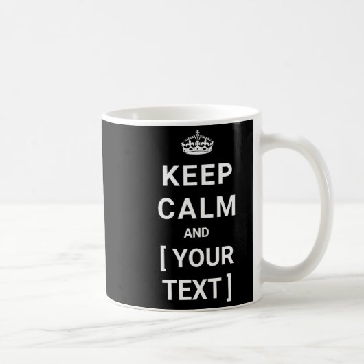 Keep Calm  Koffiemok (Rechts)
