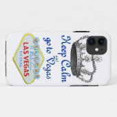 Keep Calm Las Vegas Case-Mate iPhone Case (Achterkant (horizontaal))