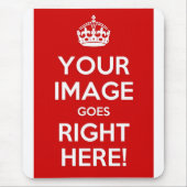 Keep Calm  Muismat (Voorkant)