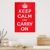 Keep Calm - National Archives Poster (Keuken)