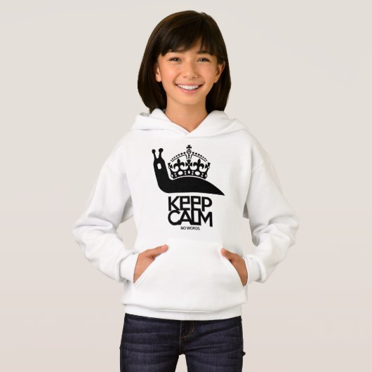 KEEP CALM NO WORDS BY MASANSER (Voorkant volledig)