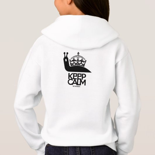 KEEP CALM NO WORDS BY MASANSER (Achterkant)