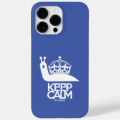 KEEP CALM NO WORDS BY MASANSER Case-Mate iPhone CASE (Achterkant)