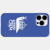 KEEP CALM NO WORDS BY MASANSER Case-Mate iPhone CASE (Achterkant (horizontaal))