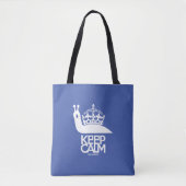 KEEP CALM NO WORDS BY MASANSER TOTE BAG (Voorkant)