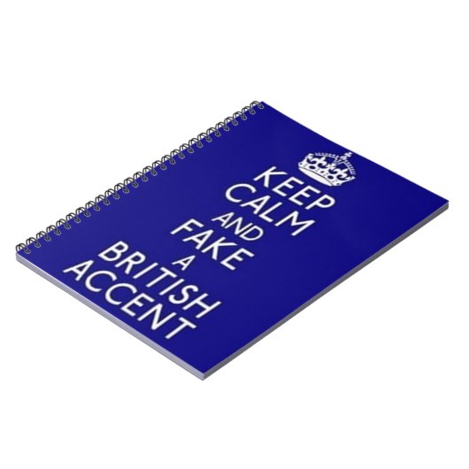 Keep Calm  Notitieboek (Linkerzijde)