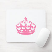 Keep calm pink victory crown muismat (Met muis)
