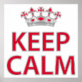 Keep Calm  Poster (Voorkant)