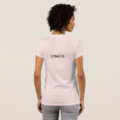 Keep Calm   | Roos T-Shirt (Achterkant volledig)