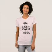 Keep Calm   | Roos T-Shirt (Voorkant volledig)
