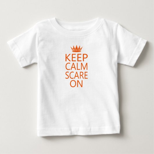 Keep Calm Scare On Crown T-shirt (Voorkant)