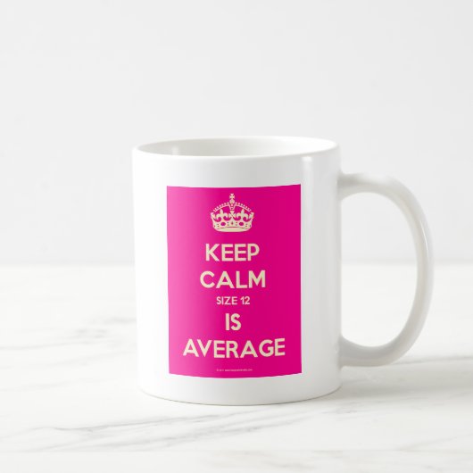 Keep-Calm-Size 12-is-average.pdf Koffiemok (Rechts)