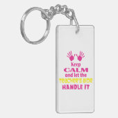 Keep Calm  Sleutelhanger (Voorkant Links)