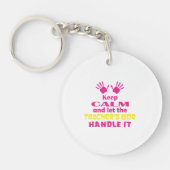 Keep Calm  Sleutelhanger (Voorkant)