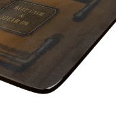 "Keep Calm & Steam On" - Industriële stoompunk Snijplank (Hoek)