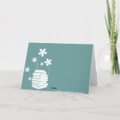 Keep Calm Style Thank You Card Bedankkaart (Achterkant)