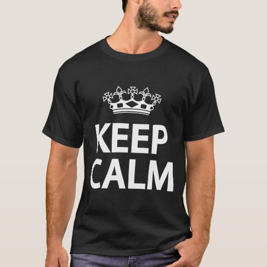 Keep Calm T-shirt (Voorkant)