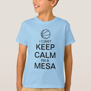 Keep Calm     T-shirt voor mandje