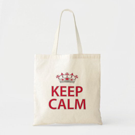 Keep Calm Tote Bag (Voorkant)
