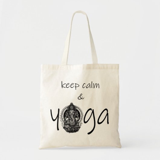 Keep Calm Tote Bag (Voorkant)