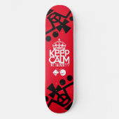 KEEP CALM WE TALKED? HABLAMOS?? BY MASANSER PERSOONLIJK SKATEBOARD (Voorkant)