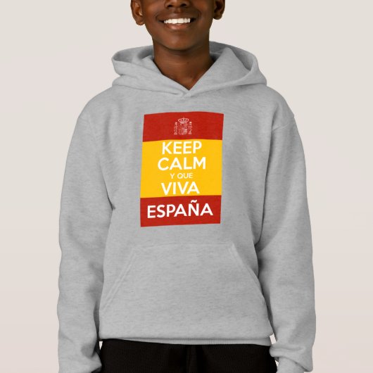 Keep Calm y que viva España (Voorkant)