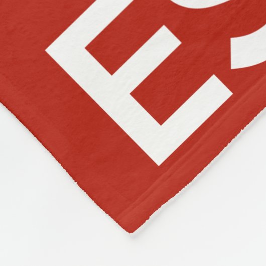 Keep Calm y que viva España Fleece Deken (Hoek)