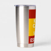 Keep Calm y que viva España Geïsoleerde Drinkbeker (Rechts)