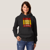 Keep Calm y que viva España Hoodie (Voorkant volledig)