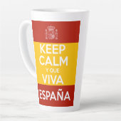 Keep Calm y que viva España Latte Mok (Linkerhoek)