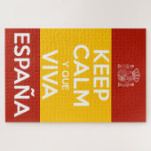 Keep Calm y que viva España Legpuzzel (Horizontaal)