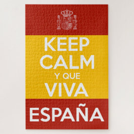 Keep Calm y que viva España Legpuzzel