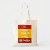 Keep Calm y que viva España Tote Bag (Voorkant)