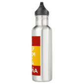 Keep Calm y que viva España Waterfles (Rechts)