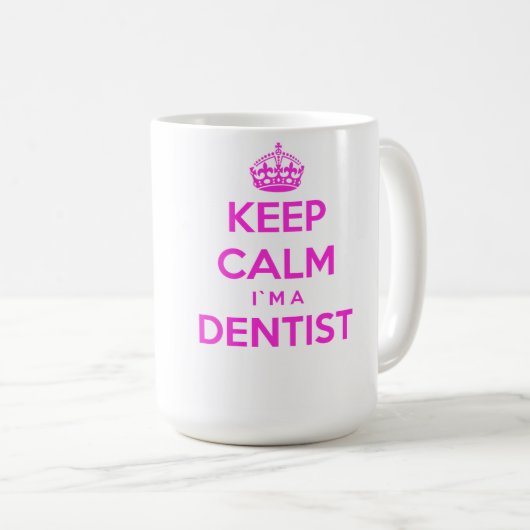 Keep Cam I´M A DENTIST Koffiemok (Voorkant rechts)