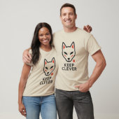 Keep Clever Kitsune T-Shirt (Unisex)