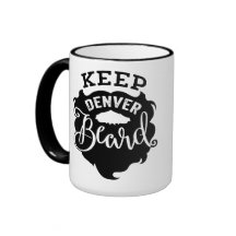 "Keep Denver Beard" - twee toonaangevende Mok