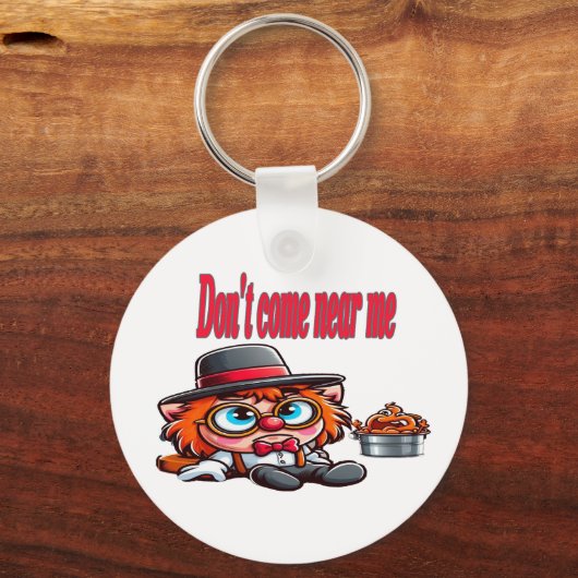 Keep Distance Sleutelhanger (Voorkant)