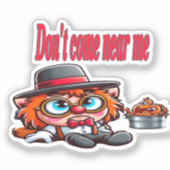 Keep Distance Sticker (Voorkant)