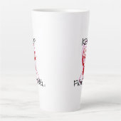 Keep Fighting Latte Mok (Voorkant)