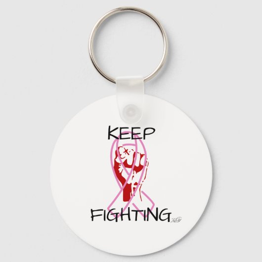 Keep Fighting Sleutelhanger (Voorkant)