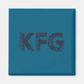 Keep F'ing Going Distressed Motivational Saying  Magneet (Voorkant)