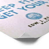 Keep Fit Vintage Poster (Hoek)