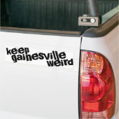 Keep Gainesville Weird Bumpersticker (Op Truck)