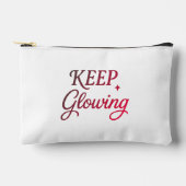 Keep Glowing - Minimalist Aesthetic Etui (Voorkant)